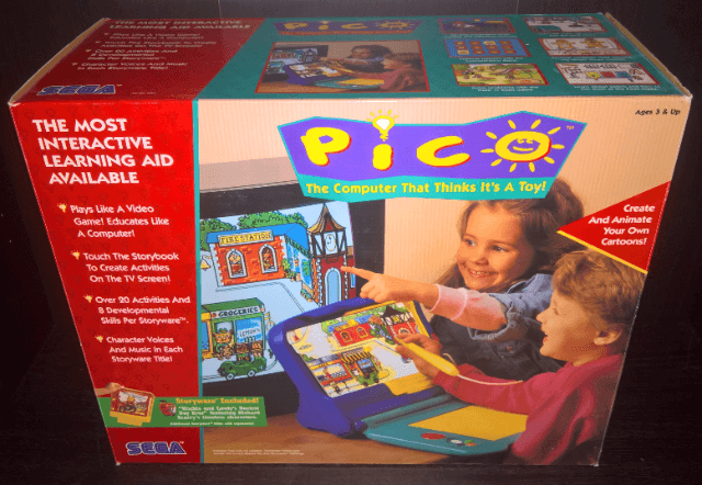 Sega Pico Console box art for Sega Pico